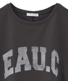 Green Parks ７分袖ミニ裏毛ドルマンロゴプルオーバー