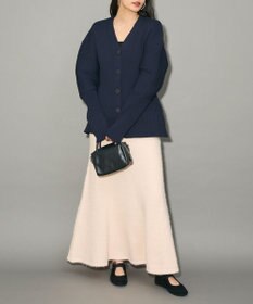 Green Parks リブニットカーディガン