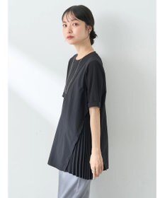earth music&ecology プリーツドッキングチュニック