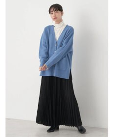 earth music&ecology やわらかタッチＶネックカーディガン