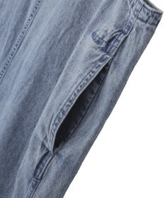 YECCA VECCA 綿麻デニムサロペット