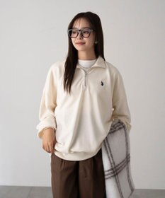 WEGO 【WEB限定/25年秋冬新作/ユニセックス着用ITEM】別注USPOLOハーフZIPPO