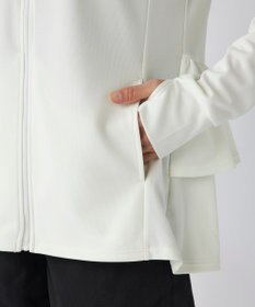 OP／FILA 【ocean pacific】フェイスガード付き バックフリル ラッシュガードパーカー