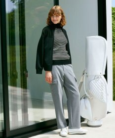 23区GOLF 【23Fondation/WOMEN】ニットブルゾン