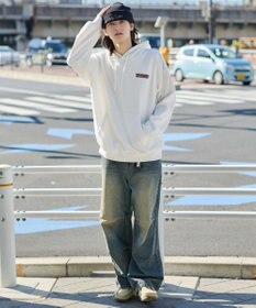 WEGO 【ユニセックス着用ITEM】別注NEWJACKグラフィックプルパーカー