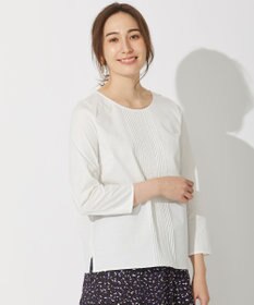 自由区 【洗える・ジャージー素材】フロントレースジャージー プルオーバー