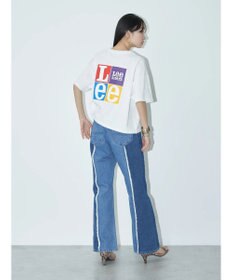 earth music&ecology Ｌｅｅ×ｅ．ｍ．ａ．ｅ　ＢＡＣＫ　ＰＲＩＮＴ　ＴＥＥ