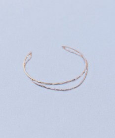 Phoebe クラッカードレーブバングル ローズゴールド
