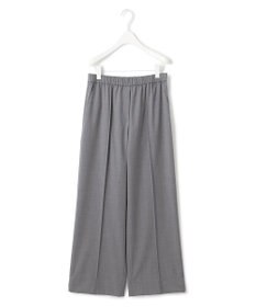 ICB 【洗える】Ｔ/Wブロード ワイドストレートパンツ