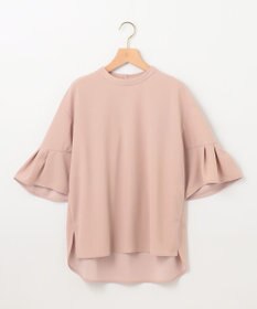 組曲 【UVケア・接触冷感】ライトアムンゼンジャージー袖フレア トップス