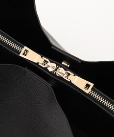 LA BAGAGERIE ソフトシュリンク2WAYハンドバッグ large