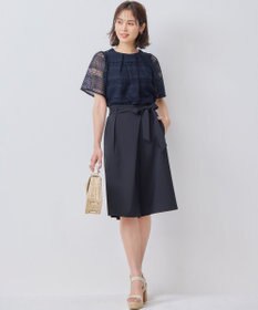 組曲 【WEB限定】オシャクロスキュロットパンツ