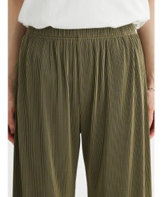 Green Parks プリーツ風カットパンツ