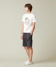 J.PRESS MEN 【UNISEX】ファブリックワッペン バックブルTシャツ