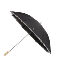 MOONBAT POLO RALPH LAUREN（ポロ ラルフローレン）晴雨兼用日傘 無地 刺繍 長傘 遮光率100％ 遮熱 UV