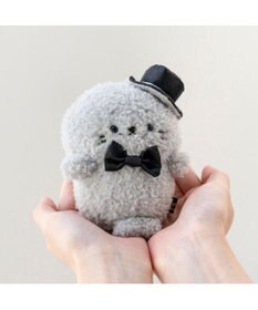 Mother garden しろたん モノクロ ぽてぽて マスコット 《しろたん》 単品