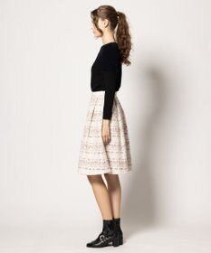 TOCCA 【洗える】SEQUINS TWEED スカート