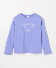ANY KIDS 【Good Price】 ANY刺繍 長袖Tシャツ