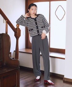 earth music&ecology タックコクーンパンツ