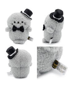 Mother garden しろたん モノクロ ぽてぽて マスコット 《しろたん》 単品