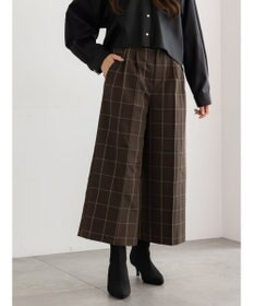 Te chichi パターンアソートワイドクロップトパンツ