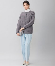 自由区 【洗える】ドライタッチインナー ハイネックカットソー