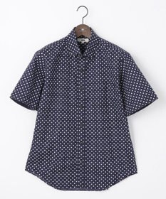 JOSEPH ABBOUD 【イージーケア】小紋プリント 半袖シャツ