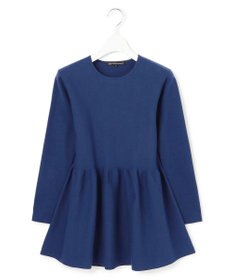 23区 S 【Sサイズ限定】ヴィスコースストレッチ ペプラムデザイン ニット