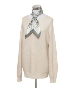 MOONBAT MACKINTOSH PHILOSOPHY(マッキントッシュ フィロソフィー）シルクスカーフ ボタニカル 68×68㎝ 日本製