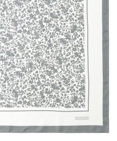 MOONBAT MACKINTOSH PHILOSOPHY(マッキントッシュ フィロソフィー）シルクスカーフ ボタニカル 68×68㎝ 日本製