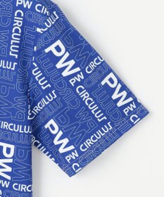 PW CIRCULUS 【UVカット / 吸水速乾 / 伸縮性抜群】【MEN】PWロゴ柄モック