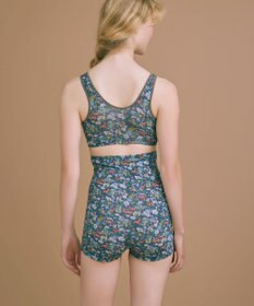 une nana cool MADEWITHLIBERTYFABRICナイトアップブラ