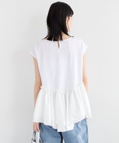 YECCA VECCA アシメペプラムカットソー