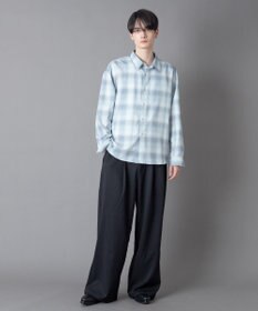 WEGO パターンルーズシャツ（LS）