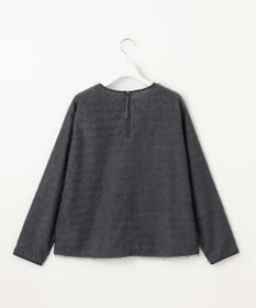 自由区 L 【カタログ掲載】ループカットジャカードプルオーバー ブラウス