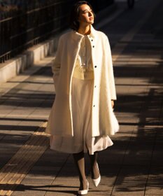 組曲 L 【WEB限定色あり】ELENA パールボタン ニットジャケット