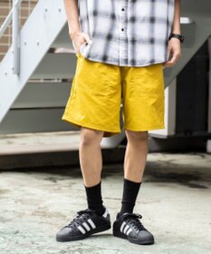 WEGO 【速乾/ウエストゴム/SMLサイズ】ナイロンイージーショーツ