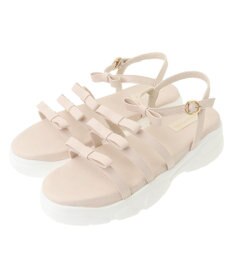 Maison de FLEUR オペラリボンスニーカーサンダル