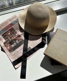 WEGO リボン付き雑材ハット