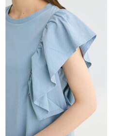 Green Parks ・ＳＵＧＡＲ　ＳＰＯＯＮ＜ＣＯＯＬ＞ラッフルスリーブＴＥＥ