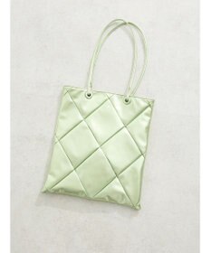 Green Parks ａｎｄｍｉｋｋａ　パッチワークメタリックＡ４トート