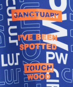 PW CIRCULUS 【UVカット / 吸水速乾 / 伸縮性抜群】【MEN】PWロゴ柄モック