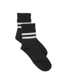 WEGO 切り替えラインクルーソックス