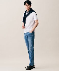 JOSEPH ABBOUD 【JAPANファブリック/ストレッチ/軽量】ライトオンス ストレッチ デニム パンツ