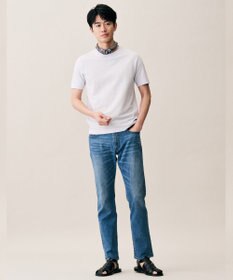 JOSEPH ABBOUD 【JAPANファブリック/ストレッチ/軽量】ライトオンス ストレッチ デニム パンツ