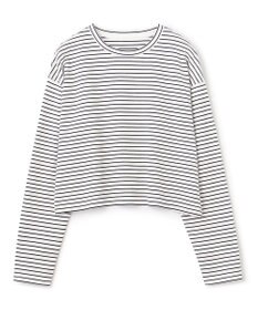 UNFILO 【洗える】クロップドＴシャツ