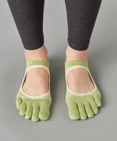 Chacott 140203 ラメストライプカバー　５本指ソックス