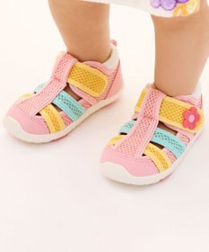 MIKI HOUSE HOT BISCUITS 【13-17cm】ダブルラッセル 水抜けサンダル