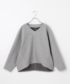 #Newans 【洗濯機可能/セットアップ】コクーンシルエットエアリープルオーバー