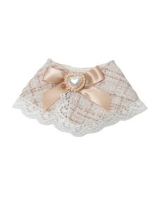 WEGO 【痛バ＆推し活グッズ】ぬいリボンツイードケープ12cm